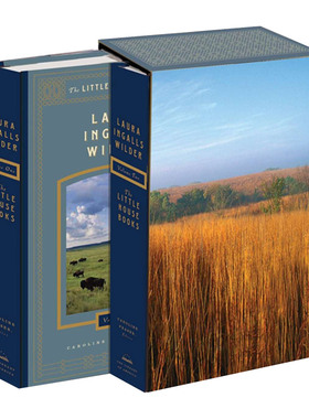 英文原版 Laura Ingalls Wilder The Little House Books The LOA Collection小木屋 两本盒装套装 精装美国文库 英文版进口英语书