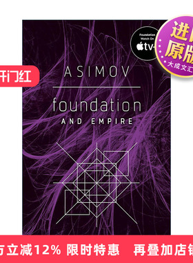 英文原版 Foundation and Empire 银河帝国2 基地与帝国 Isaac Asimov阿西莫夫 英文版 进口英语原版书籍