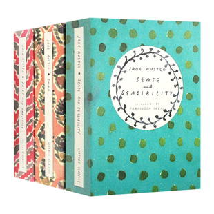 简奥斯汀经典 理智与情感 and 英文原版 经典 英语书 Pride 原版 代表作3册傲慢与偏见 Prejudice Austen Jane 爱玛 文学书籍 英文版