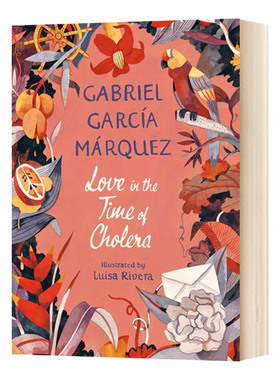 霍乱时期的爱情 插图版 英文原版 Love in the Time of Cholera Gabriel García Márquez