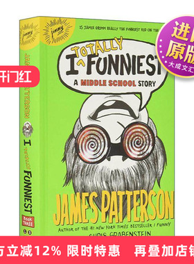 英文原版 I Totally Funniest 撞墙日记3 肯定是有趣的 精装 中学滑稽故事 英文版 进口英语原版书籍