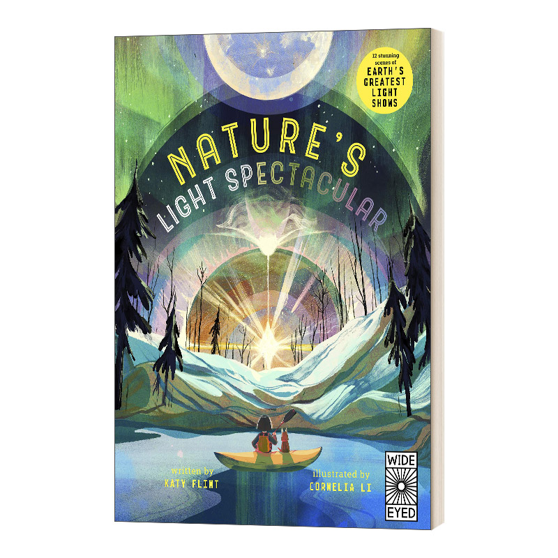 凯迪克图书 Glow in the Dark: Nature's Light Spectacular 看！光的神奇魔法 原版英文绘本 英语启蒙