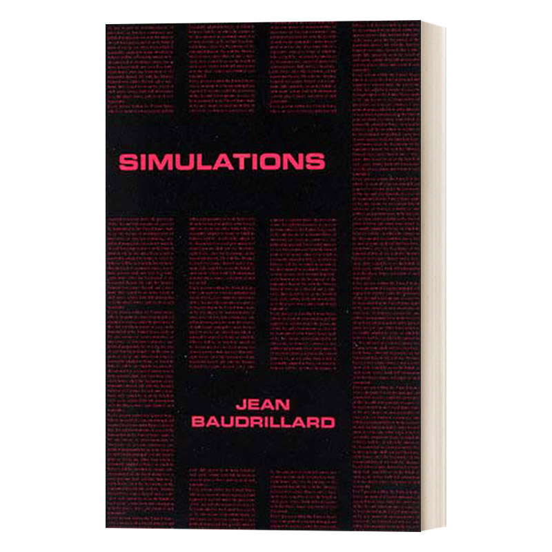 英文原版 Simulations Foreign Agents Series 模拟 哲学 Jean Baudrillard 英文版 进口英语原版书籍