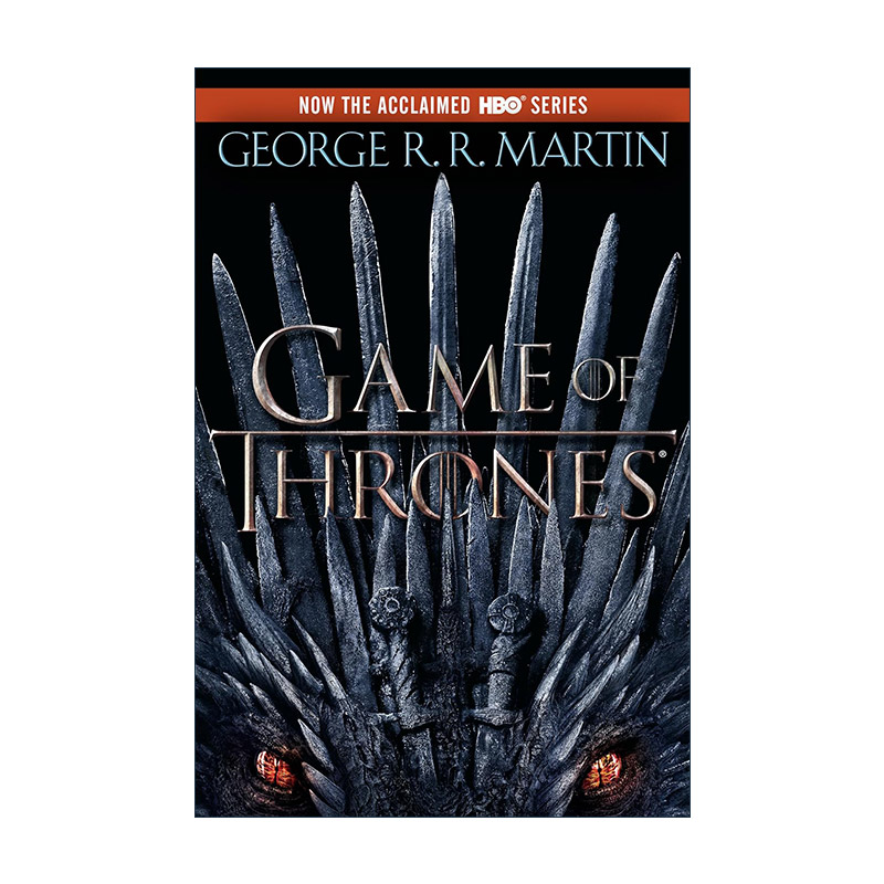 英文原版 A Game of Thrones HBO Tie-in Edition 冰与火之歌1 权力的游戏 电视剧版英文版 进口英语原版书籍