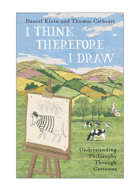 英文原版 I Think Therefore I Draw 我思故我画 通过漫画理解哲学思想 英文版 进口英语原版书籍