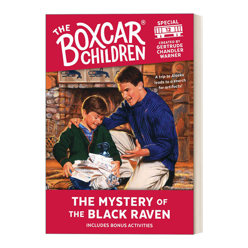 英文原版 The Boxcar Children Specials#12 The Mystery of the Black Raven 棚车少年特辑#12黑鸦之谜 英文版 进口英语原版书籍