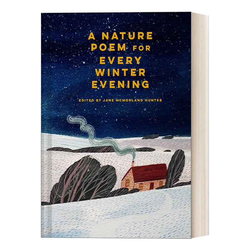 英文原版 A Nature Poem for Every Winter Evening 每个冬天的夜晚读一首自然诗 精装诗集 英文版 进口英语原版书籍