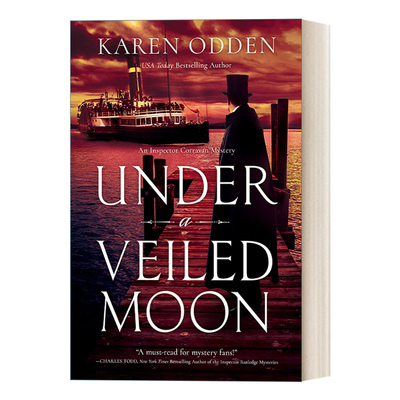 英文原版 Under a Veiled Moon 朦胧的月光下 侦探推理小说 Karen Odden 精装 英文版 进口英语原版书籍