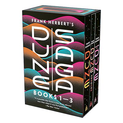 英文原版 Frank Herbert's Dune Saga 3-Book Boxed Set 弗兰克·赫伯特沙丘三部曲套装 沙丘 沙丘救世主英文版 进口英语原版书籍
