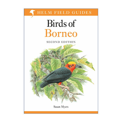 英文原版 Birds of Borneo 婆罗洲鸟类图鉴 英文版 进口英语原版书籍
