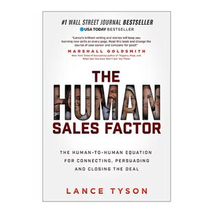 Factor 联系 The Sales 英文版 书籍 英文原版 Tyson 人际销售因素 Human 方程式 说服和完成交易 人与人之间 进口英语原版 Lance