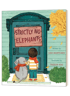 精装 英文原版绘本 Strictly No Elephants 严禁大象 英文版 进口英语原版书籍儿童图书