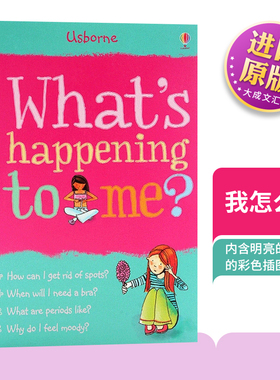 英文原版 What's happening to me 我怎么了 Girl女生版 女孩青春期成长指南 英文版 进口英语原版书籍