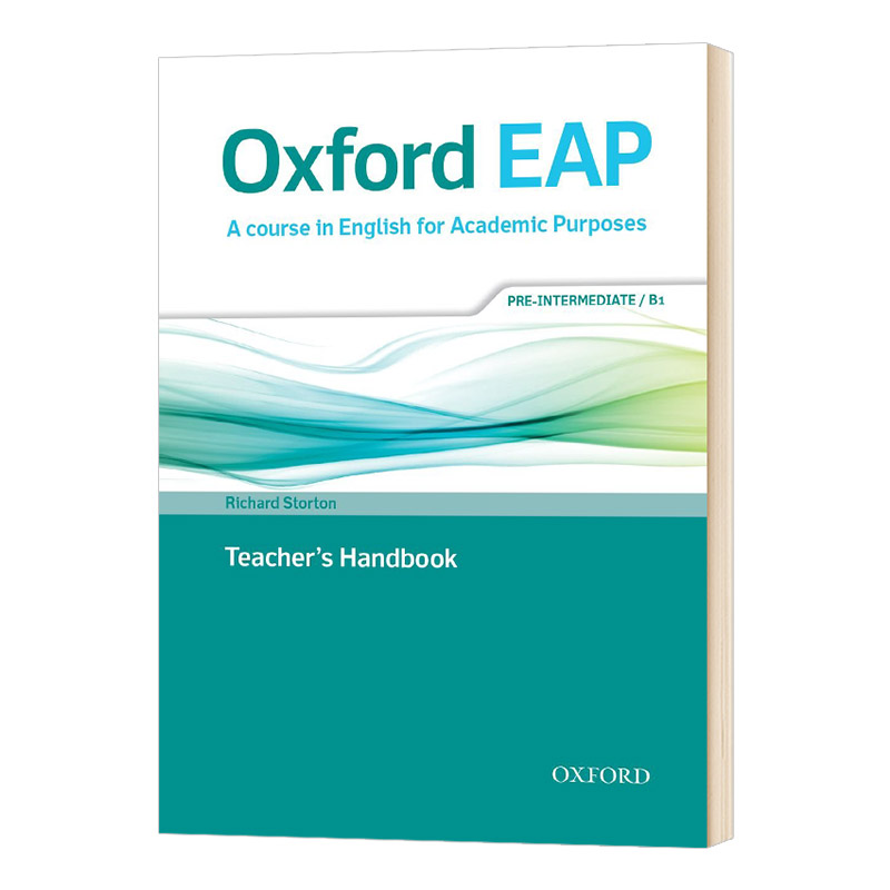 Oxford EAP B1 Teacher's Book 英文原版 牛津学术综合英语教材教师书 英文版 进口原版英语书籍 OUP Oxford
