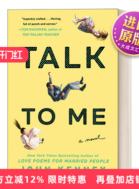 英文原版 Talk to Me 跟我说 美国瑟伯幽默文学奖得主John Kenney 英文版 进口英语原版书籍