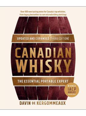 英文原版 Canadian Whisky 加拿大威士忌酒指南 第三版 精装便携式权威品酒笔记 Davin de Kergommeaux 英文版 进口英语原版书籍