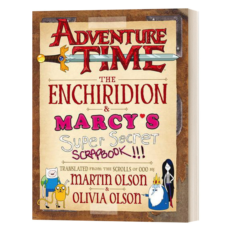 英文原版 Adventure Time The Enchiridion & Marcy's Super Secret Scrapbook 探险活宝画册 英文版 进口英语原版书籍
