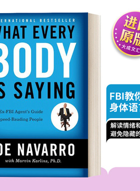 What Every BODY is Saying 英文原版 FBI教你破解身体语言 英文版 进口英语原版书籍