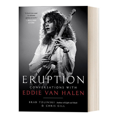 英文原版 Eruption 喷发 埃迪范海伦传记 摇滚乐队吉他手 英文版 进口英语原版书籍