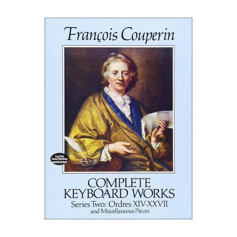 英文原版 Complete Keyboard Works Series Two 弗朗索瓦&middot;库普兰完整键盘乐器音乐作品集 卷二 乐谱 英文版 进口英语原版书籍