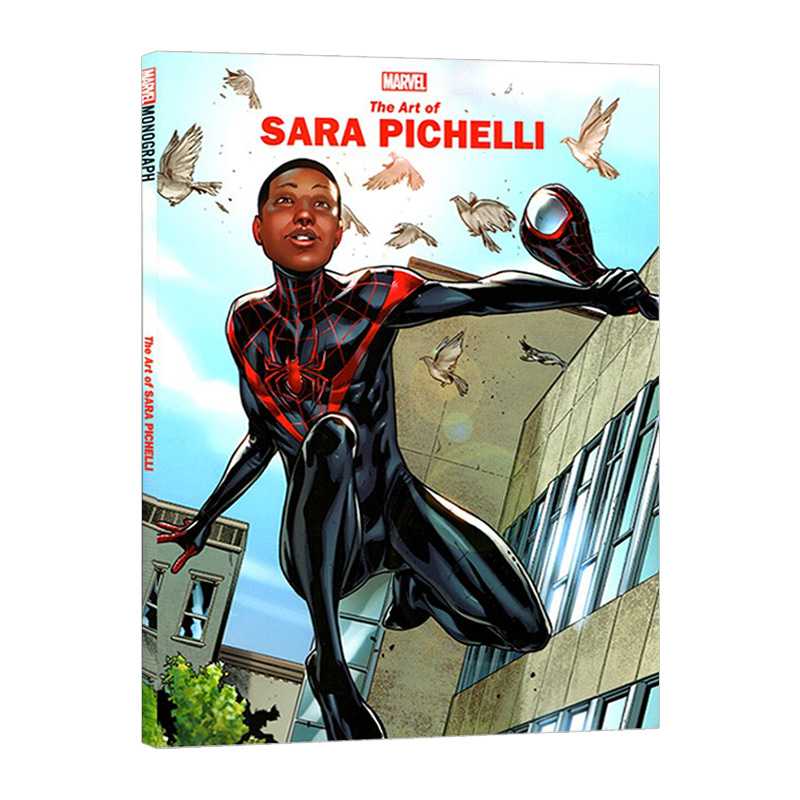 Marvel Monograph The Art Of Sara Pichelli 英文原版 漫威专题 萨拉 皮凯利作品集 蜘蛛侠 迈尔斯莫拉莱斯 英文版进口英语书籍