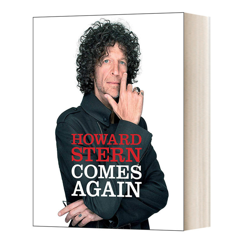 精装 英文原版 howard stern comes again 霍华德 斯特恩自传 英文版