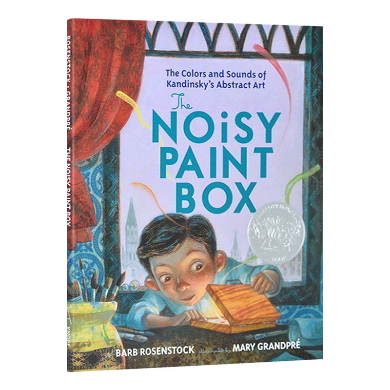 精装 吵闹的颜料盒 英文原版 the noisy paint box 儿童艺术启蒙绘本