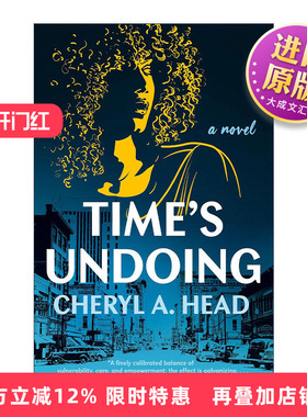 英文原版 Time's Undoing 时间的逆转 历史推理小说 Cheryl A. Head 英文版 进口英语原版书籍