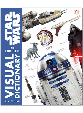 英文原版 Star Wars The Complete Visual Dictionary New Edition DK星球大战完全图解百科 精装 英文版 进口英语原版书籍
