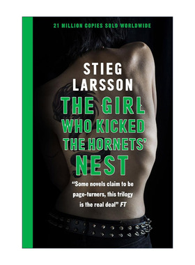 踢黄蜂巢的女孩 英文原版 The Girl Who Kicked the Hornets' Nest 侦探推理悬疑小说 千禧年系列 英文版 进口英语原版书籍