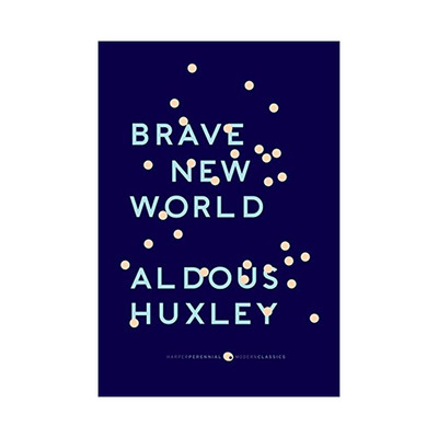 英文原版 Brave New World 美丽新世界和重返美丽新世界 赫胥黎异质三部曲 英文版 进口英语原版书籍