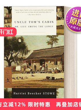 英文原版 Uncle Tom's Cabin Modern Library Classics 汤姆叔叔的小屋 Harriet Beecher Stowe斯托夫人 英文版 进口英语原版书籍