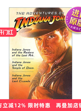 英文原版 The Adventures of Indiana Jones 印第安纳·琼斯历险记 夺宝奇兵小说 英文版 进口英语原版书籍