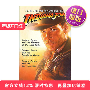 英文原版 The Adventures of Indiana Jones 印第安纳·琼斯历险记 夺宝奇兵小说 英文版 进口英语原版书籍