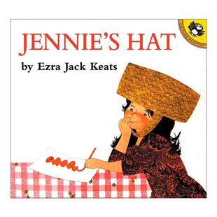 凯迪克金奖得主 Jennie 帽子 英文原版 下雪天作者艾兹拉·杰克·季 进口英语原版 Hat 英文版 书籍 珍妮 兹 儿童绘本
