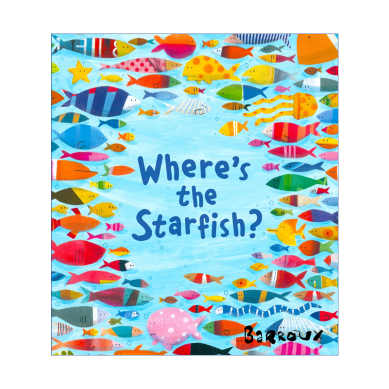 英文原版 Where's the Starfish 海星在哪里 儿童自然环保绘本 英文版 进口英语原版书籍