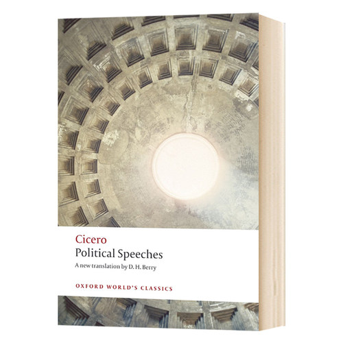政治演说 英文原版 Political Speeches Oxford Worlds Classics 牛津世界经典系列 Cicero 西塞罗 英文版进口英语书籍