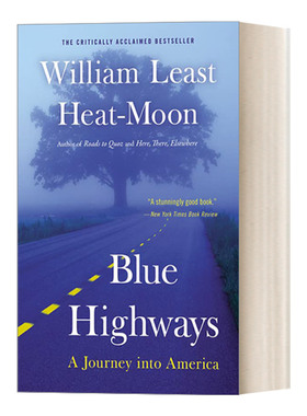 英文原版 Blue Highways 蓝色公路 深入美国游记 英文版 进口英语原版书籍