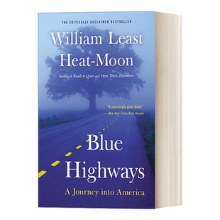 英文原版 Blue Highways 蓝色公路 深入美国游记 英文版 进口英语原版书籍