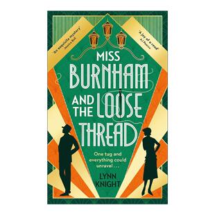 英文版 书籍 and Thread 伯翰小姐与松线头 Loose Burnham the 进口英语原版 英文原版 女性轻松悬疑小说 Miss