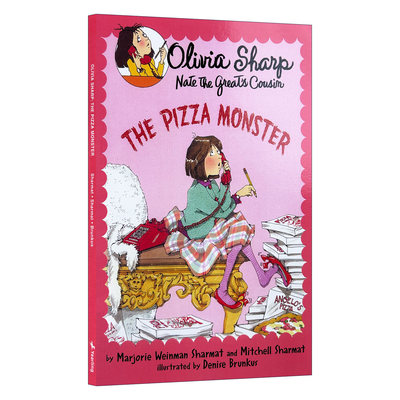 英文原版 The Pizza Monster 披萨怪兽 大侦探内特同作者儿童侦探小说 Olivia Sharp Agent for Secrets 英文版 进口英语原版书籍