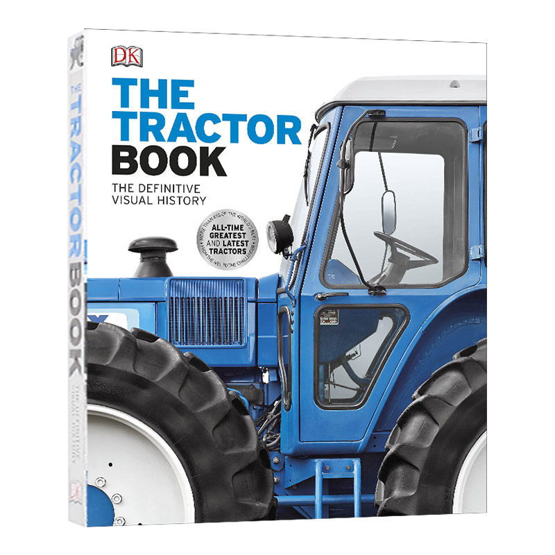 精装 拖拉机百科 英文原版 the tractor book: the definitive visual