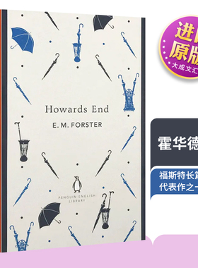 Howards End 英文原版书 霍华德庄园 福斯特长篇小说代表作 英文版同名电影原著小说  Penguin Classics 企鹅经典英语书