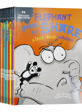 英文原版 Behaviour Matters 14 Ziplock 品行绘本14册合集 儿童英语绘本故事读物 品行管理 情商培养 早教启蒙 英文版进口英语书