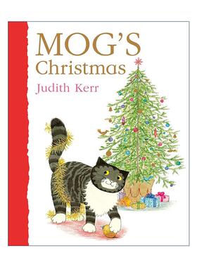 英文原版 Mog's Christmas 小猫格格的圣诞节 朱迪思·克尔经典绘本 纸板书 英文版 进口英语原版书籍