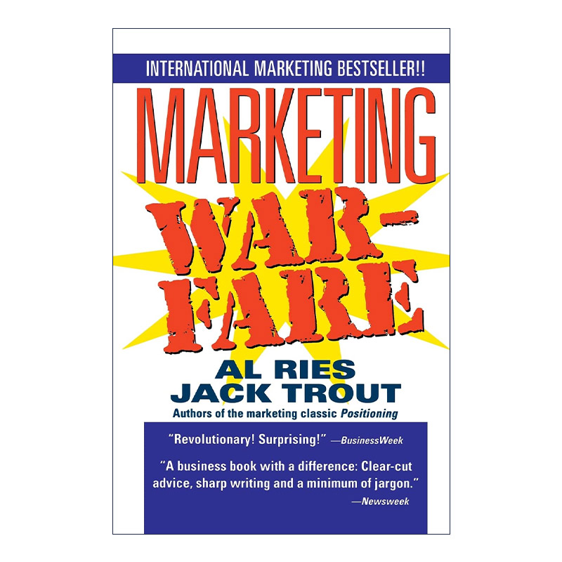 英文原版 Marketing Warfare 商战  杰克?特劳特 英文版 进口英语原版书籍