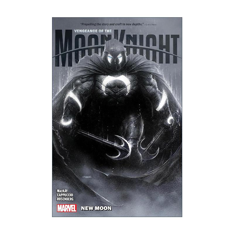 英文原版 Vengeance of the Moon Knight Vol.1 月光骑士的复仇 卷一 新月 1-4合集 漫威漫画 Jed Mackay 英文版 进口英语原版书籍