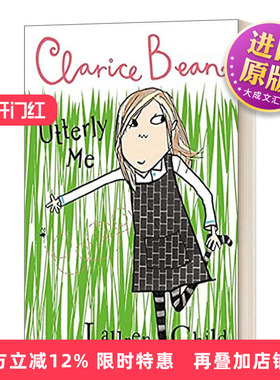 英文原版 Clarice Bean Utterly Me 小豆芽 我就是我 英文版 进口英语原版书籍儿童图书