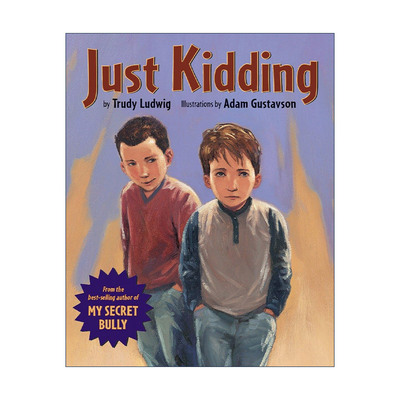 英文原版 Just Kidding 只是开个玩笑 儿童章节桥梁书 欺负 看不见的男孩 Trudy Ludwig 精装 英文版 进口英语原版书籍