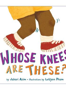 英文原版 Whose Knees Are These 这是谁的膝盖 早教纸板书 英文版 进口英语原版书籍